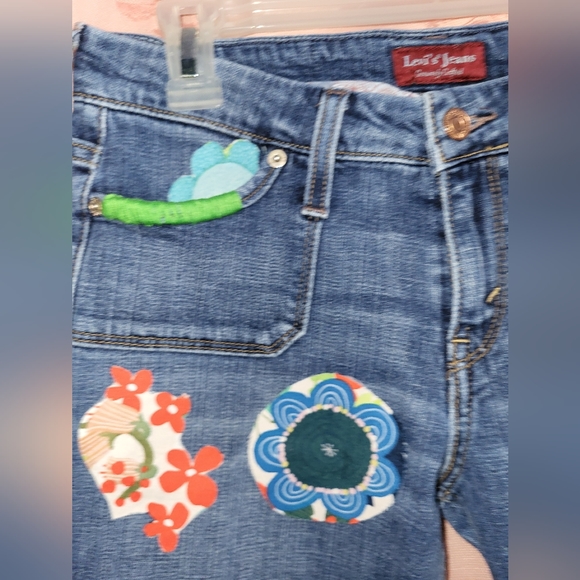 Upcycled Levi's Hand Fashioned - Picture 2 of 4